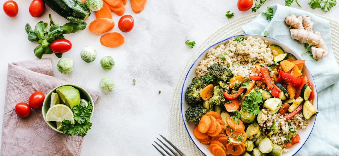 quinoa met geroosterde groenten