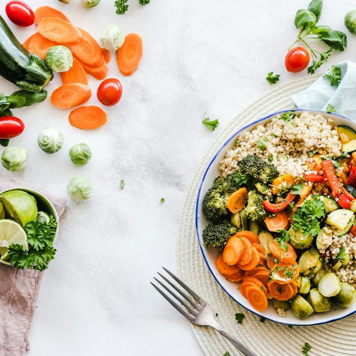 quinoa met geroosterde groenten