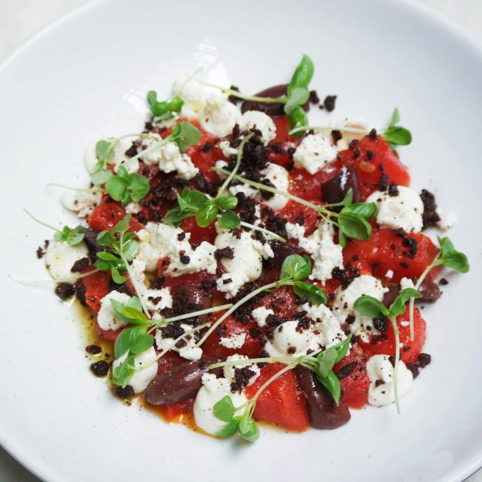 bulgur salade met meloen en feta